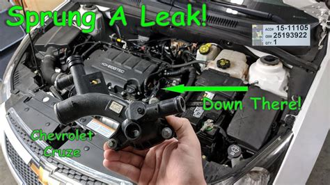 Got a coolant leak in my 2014 Chevy Cruze